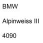 Preview: BMW, Alpinweiss III, 4090.